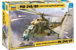 Zvezda 1/48 HIND Soviet Attack Helicopter Mi-24V/VP Model Kit 4823